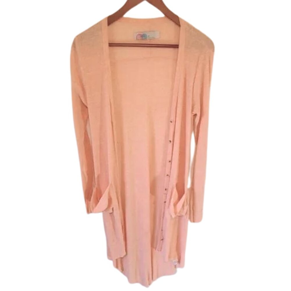 Free People Beach Ribbed Cardigan - Medium - Picture 2 of 6